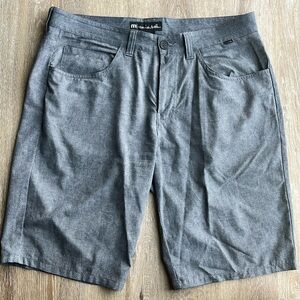 Travis Mathew Gray Shorts Size 34